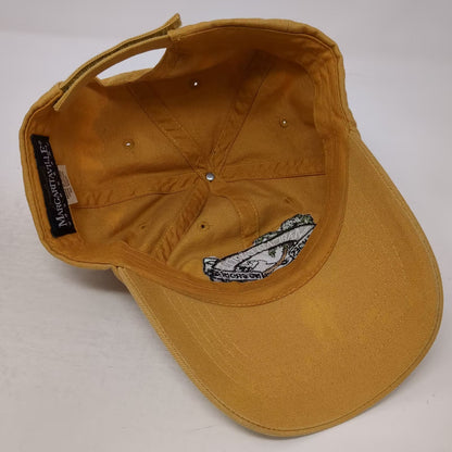 Margaritaville Yellow Baseball Cap One Size Jamaica Embroidered Adjustable Hat
