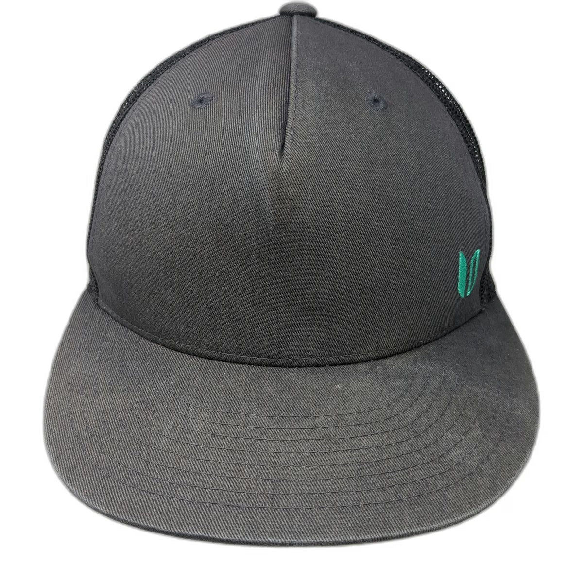 Linksoul Trucker Hat Gray One Size Mesh Back Snapback Golf Adjustable Cap
