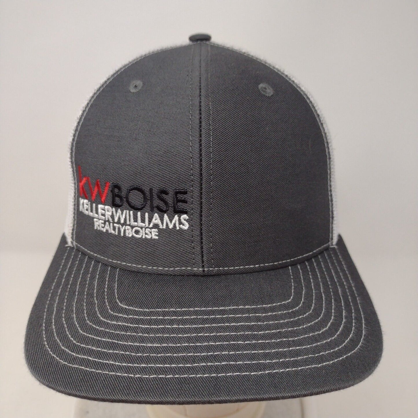 Keller Williams Realty Boise Snapback Trucker Hat Gray OSFA Richardson