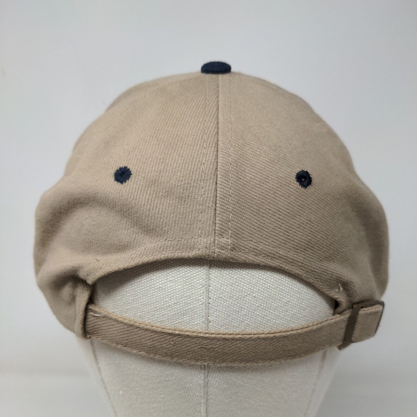 CNA Value Added Slideback Hat Tan One Size Embroidered Colorblock
