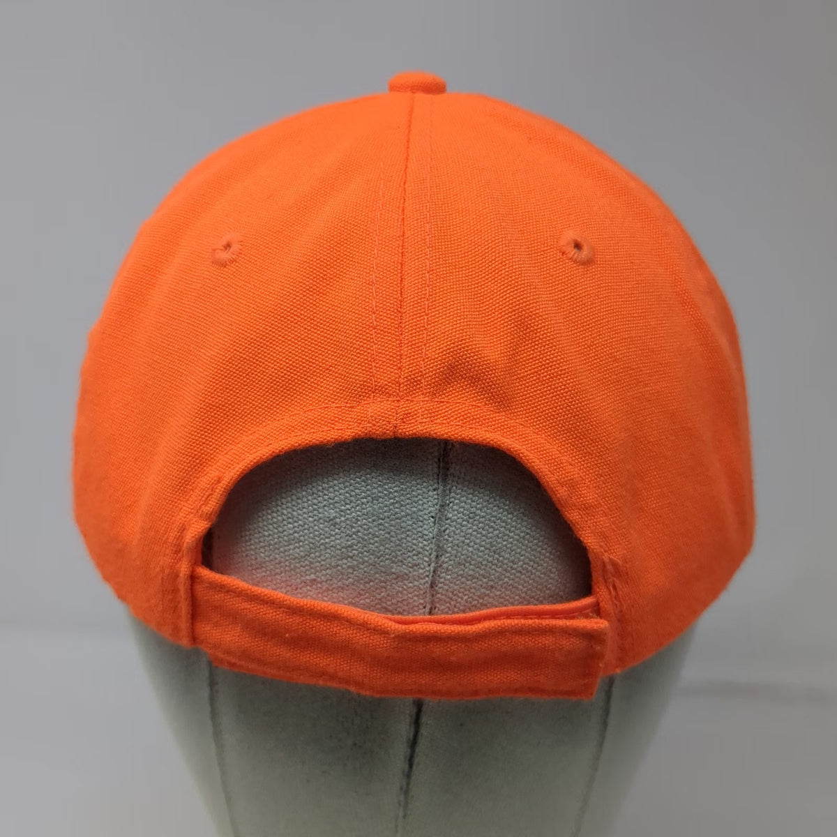 Cabela's Baseball Cap Orange One Size Strapback Adjustable Blaze Hunting Hat