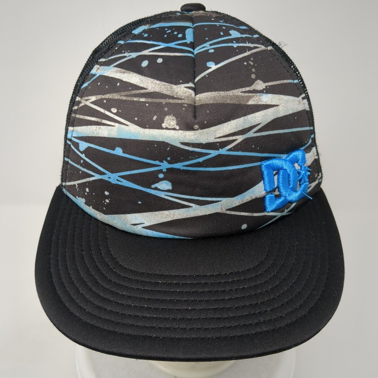 DC Shoes Snapback Trucker Hat Multicolor One Size Mesh Back Adjustable