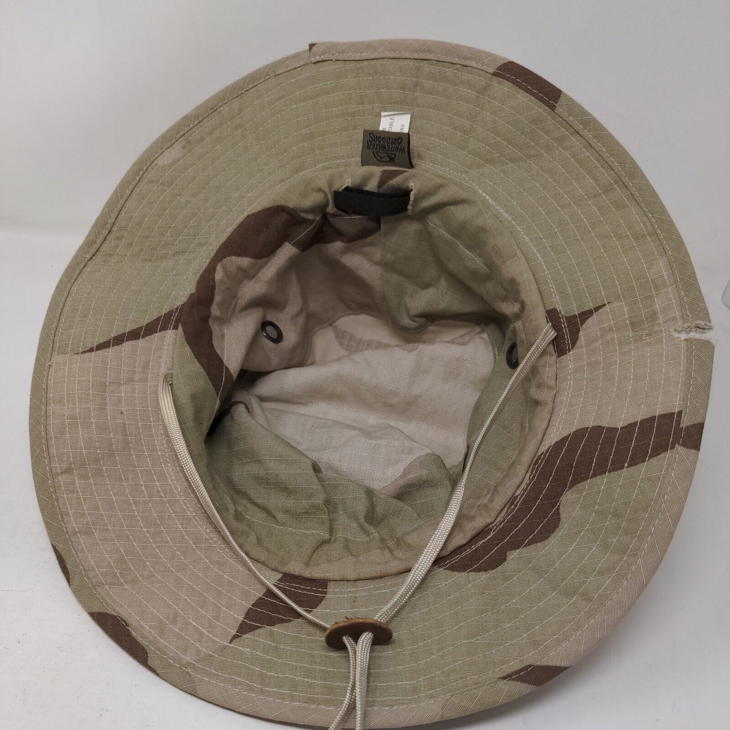 Whitewater Outdoors Boonie Hat Camo Adjustable Chin Strap Vent Holes