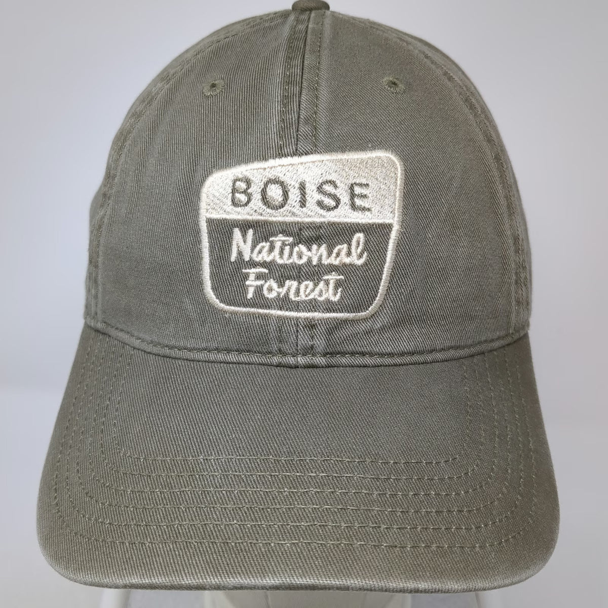 Legacy Boise National Forest Patch Baseball Cap Brown One Size Slideback Hat