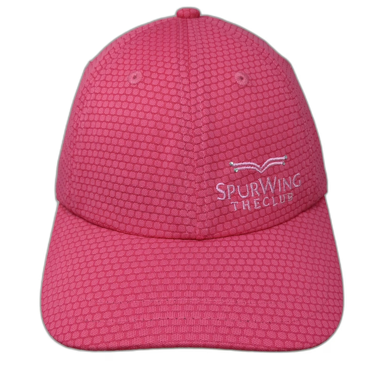 Gogie Girl SpurWing The Club Pink Baseball Cap Hat One Size Strapback Textured