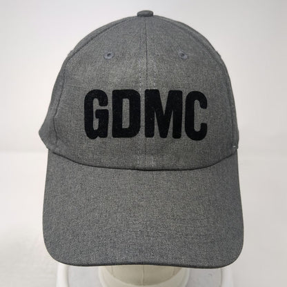 Imperial Baseball Cap Gray One Size GDMC Embroidered Logo Hat Slideback Strap