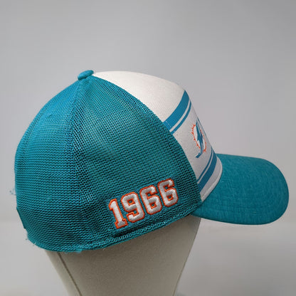 Miami Dolphins NFL New Era 5 Panel Blue Hat L Mesh Back Stretch Fit 39THIRTY 100