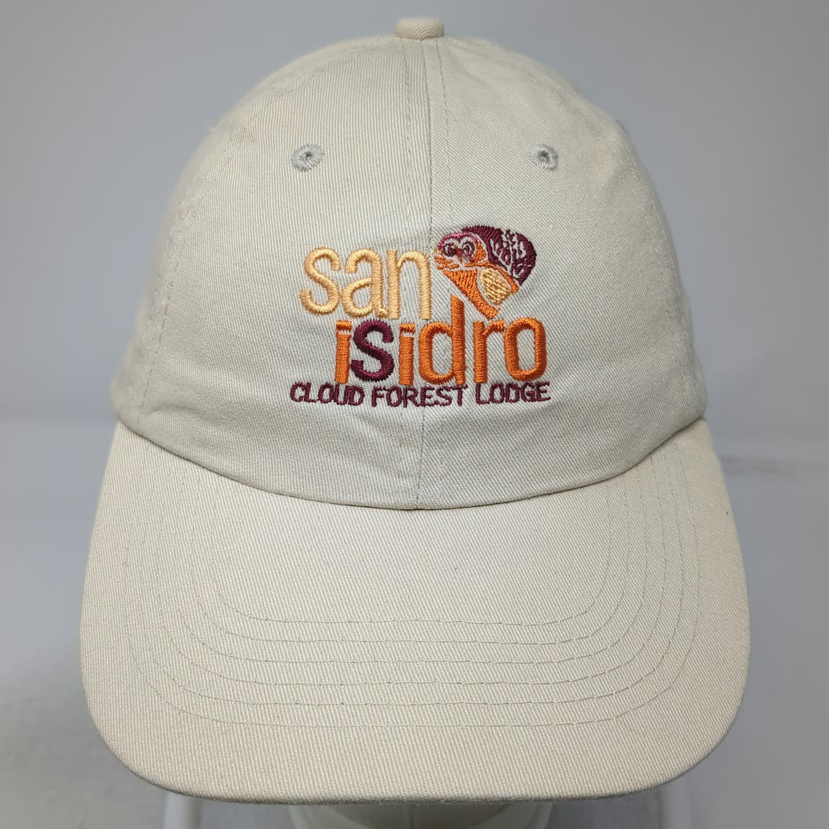 Strong Caps San Isidro Cloud Forest Lodge Bird Beige One Size Baseball Cap Hat