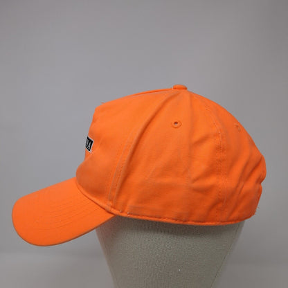 PURINA Snapback Hat Orange One Size Adjustable Embroidered 6 Panel Head Start