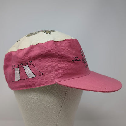 Designer Pro Circus Circus Las Vegas Hotel Casino Pink Army Cap Hat Vintage