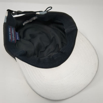 Oracle Strapback Hat Black One Size Embroidered Colorblock Legend