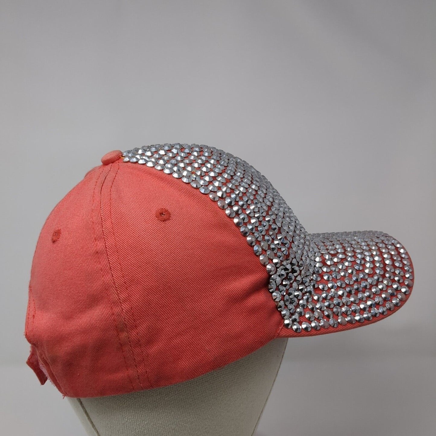 Something Special Strapback Hat Pink One Size Adjustable Bling 6 Panel