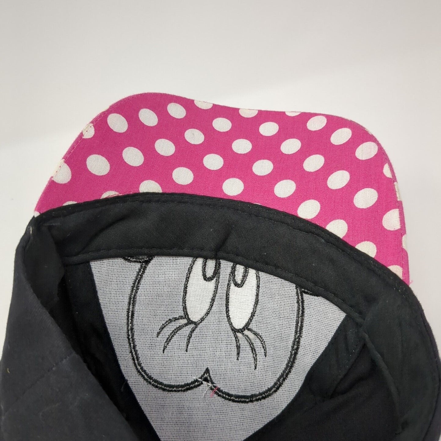 Minnie Mouse Ears Strapback Hat Multi One Size Bow Polka Dot Disney