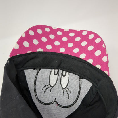 Minnie Mouse Ears Strapback Hat Multi One Size Bow Polka Dot Disney