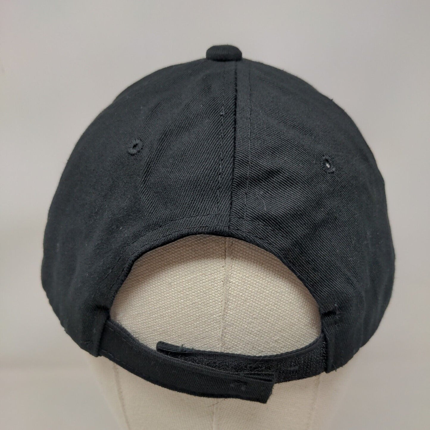 Something Special Strapback Hat Black One Size Bling Rhinestone Blank Cotton
