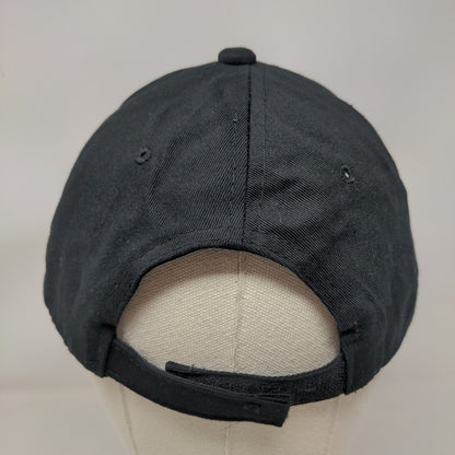 Something Special Strapback Hat Black One Size Bling Rhinestone Blank Cotton