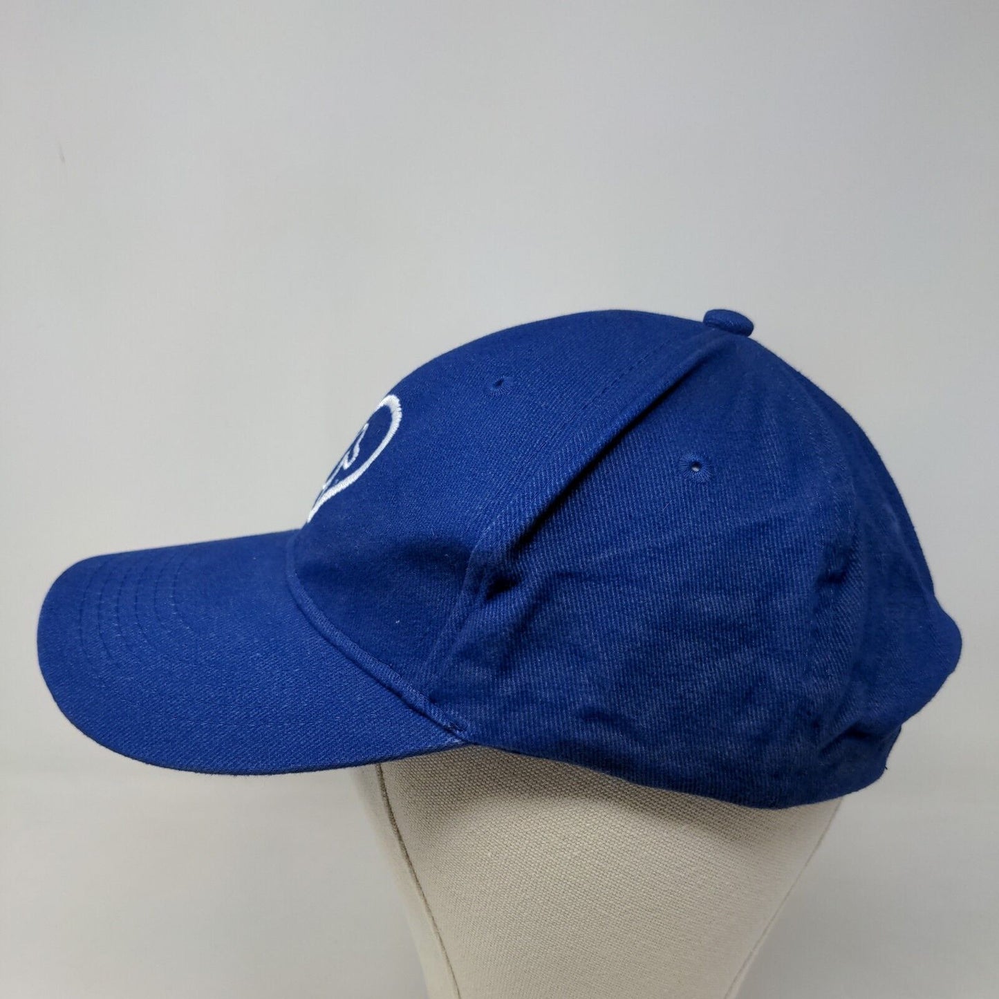 Port & Company Men's Slideback Hat Blue Embroidered Musical Note Heart Logo