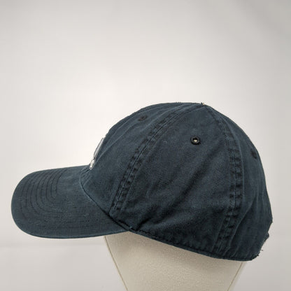 Adidas Slideback Hat Black One Size Adjustable Climalite 3 Stripes