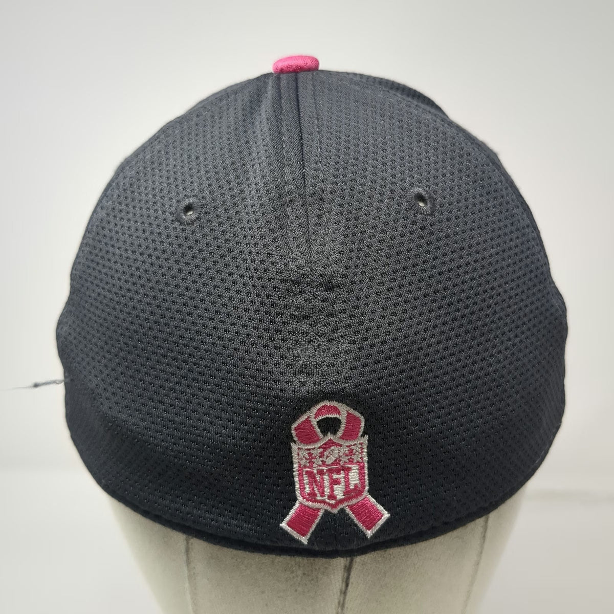 Pittsburgh Steelers NFL New Era Hat Gray Pink White M Breast Cancer Awareness