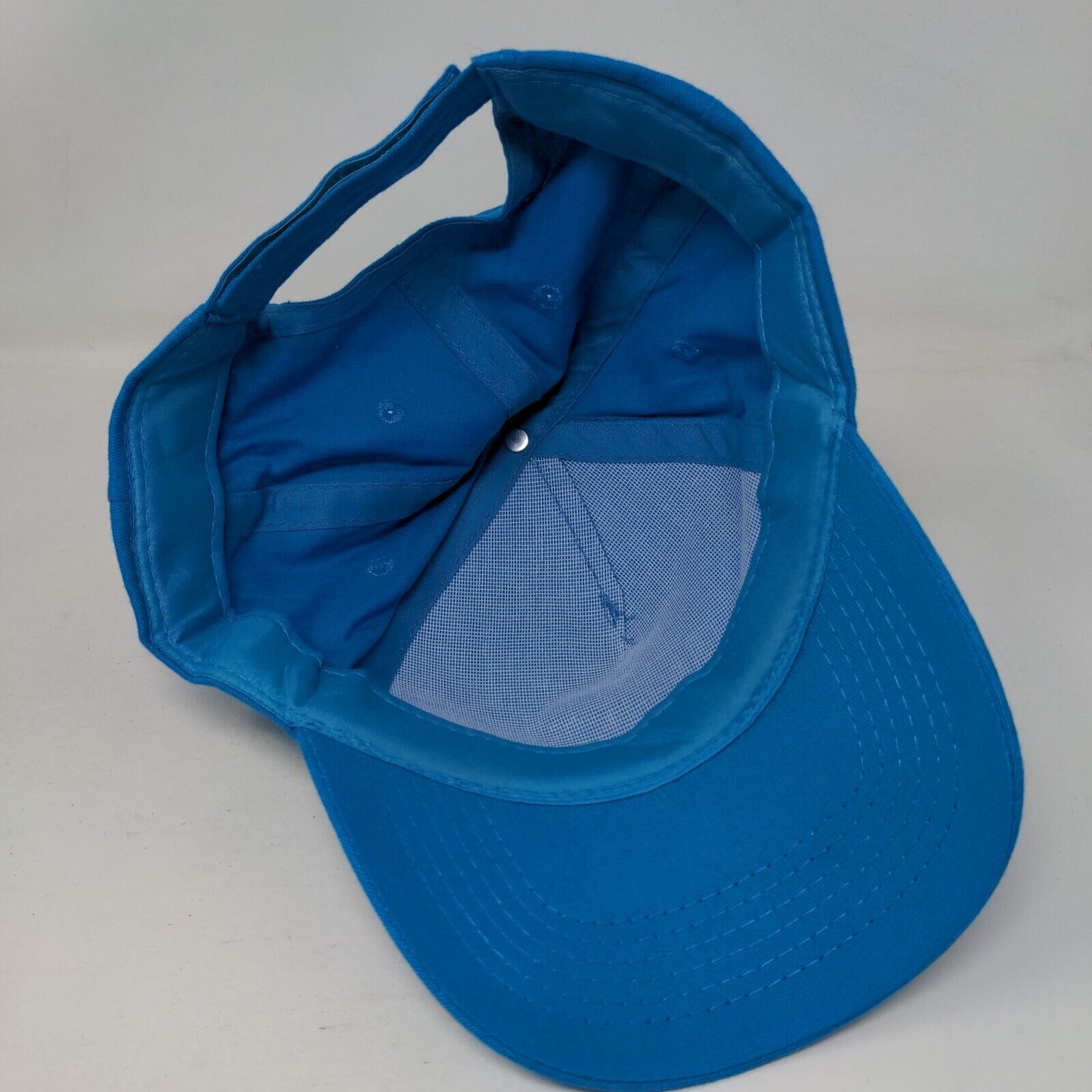 Shock Week 2024 Strapback Hat Blue One Size Adjustable Vented Holes 6 Panel