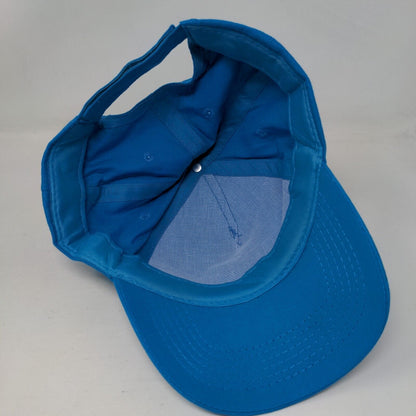 Shock Week 2024 Strapback Hat Blue One Size Adjustable Vented Holes 6 Panel