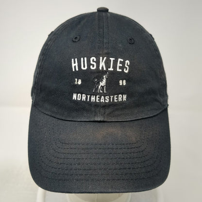 '47 Northeastern Huskies NCAA Cap Black One Size Adjustable Curved Brim Logo Hat