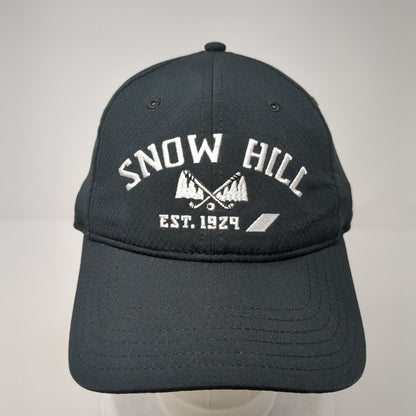 Snow Hill Est. 1924 Strapback Hat Black OS Adjustable Embroidered Under Armour