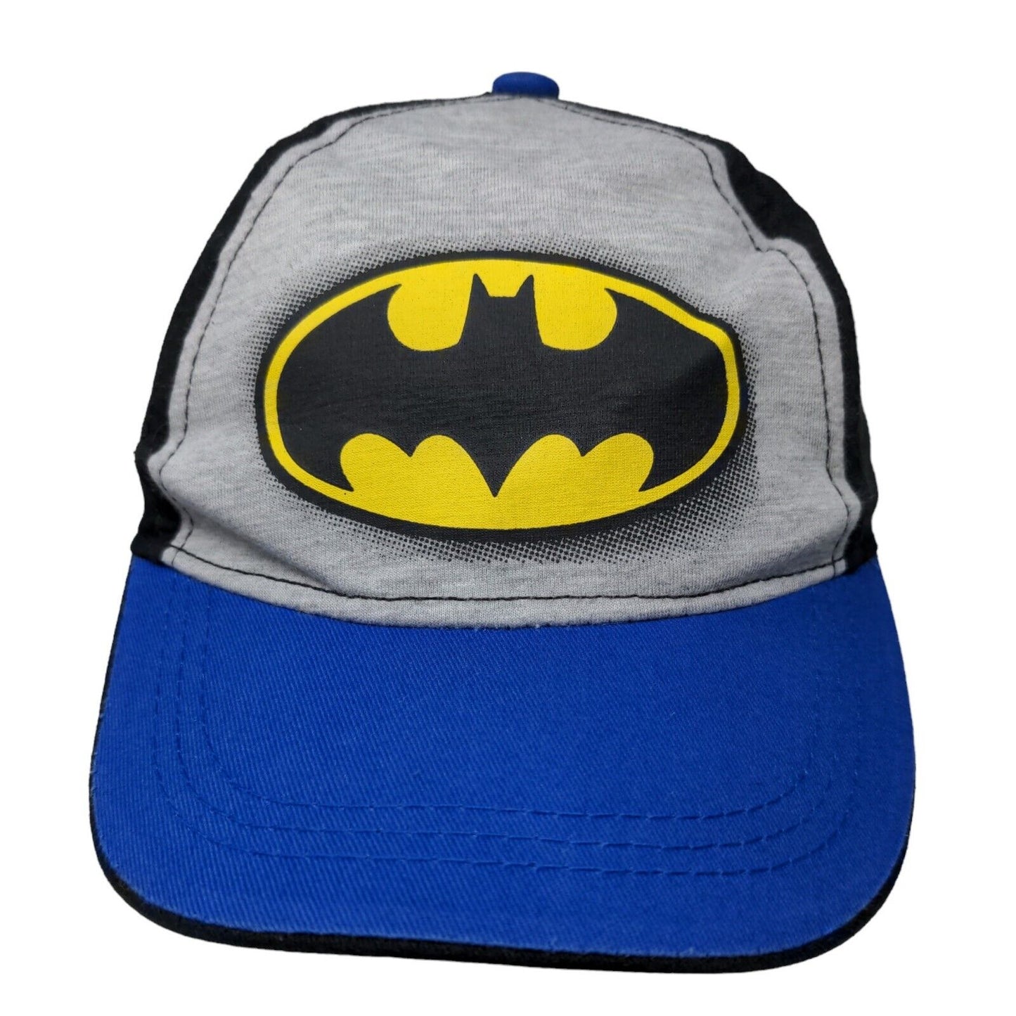 Batman Boy's Snapback Hat Multicolor Size OSFM Graphic Logo Adjustable