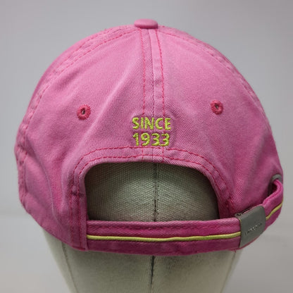 Lacoste Baseball Cap Pink One Size Strapback Since 1933 Crocodile Logo hat