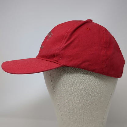 Jack Daniels Baseball Cap Red One Size Tennessee Fire Adjustable Slideback Hat