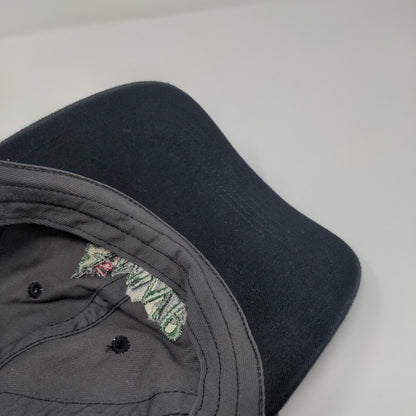 MWP Strapback Hat Gray OSFA Adjustable Embroidered Vented Holes Port Authority