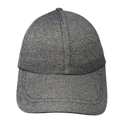Hind Strapback Hat Gray One Size Adjustable Solid Vent Holes Outdoor