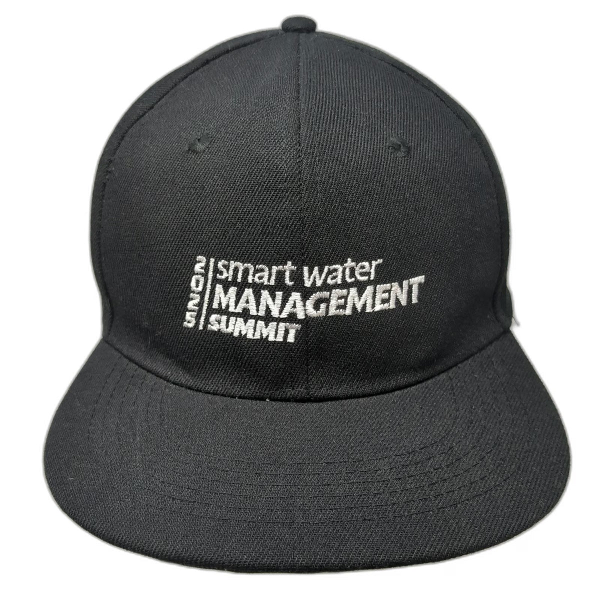 Apollo Snapback Black Hat One Size Smart Water Management Summit 2015 Side Logo
