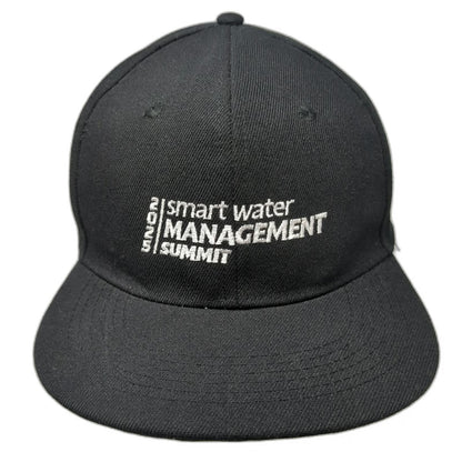 Apollo Snapback Black Hat One Size Smart Water Management Summit 2015 Side Logo