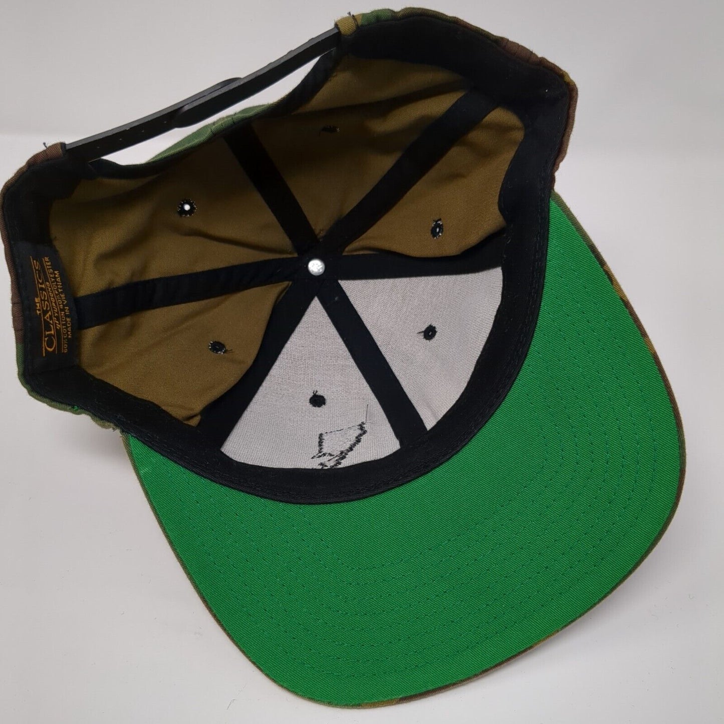 California Grown Snapback Hat Camouflage OS Adjustable The Classics Yupoong