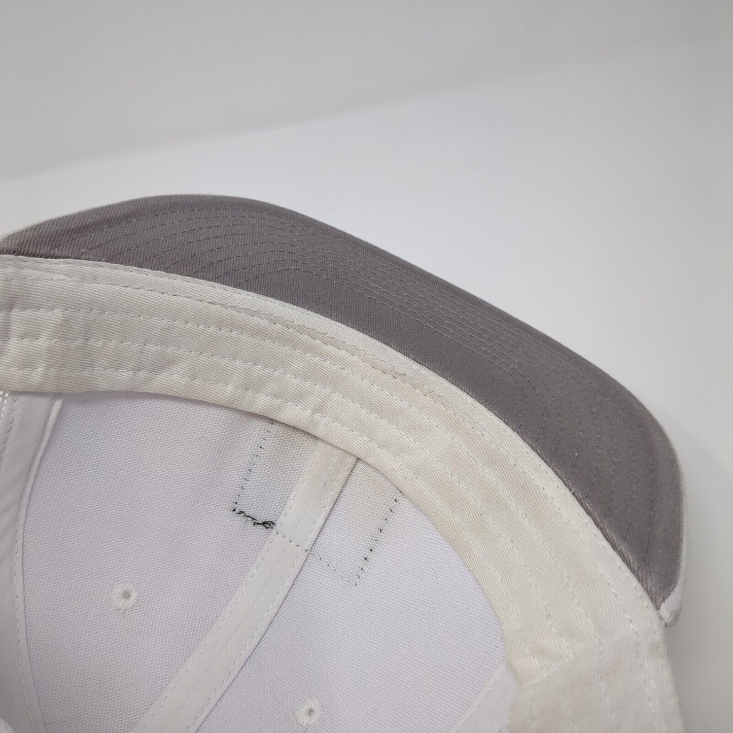 Birdie Time Parform Snapback Trucker Hat White OS Adjustable Mesh Back Otto