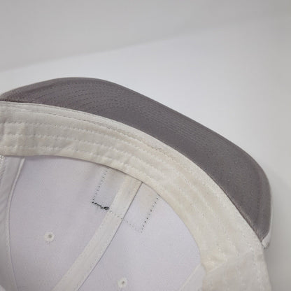 Birdie Time Parform Snapback Trucker Hat White OS Adjustable Mesh Back Otto