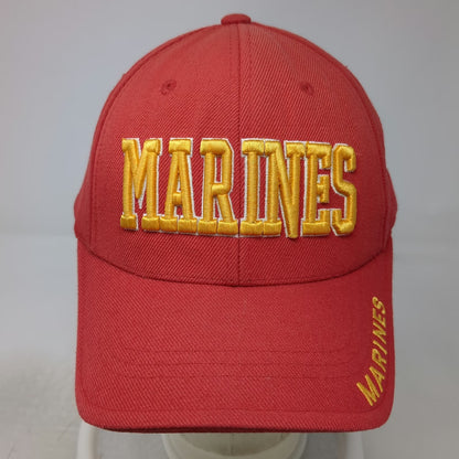 Rapid Dominance Baseball Cap Red Yellow OSFM Marines Embroidery Strapback Hat