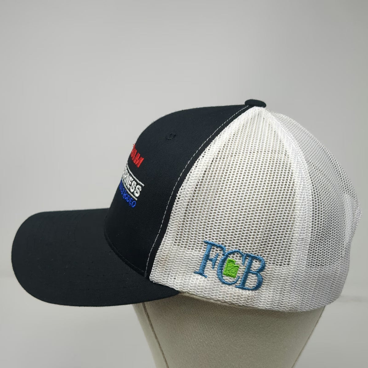 Yupoong Trucker Hat Black One Size RAM Wilderness Circuit Finals Rodeo Mesh