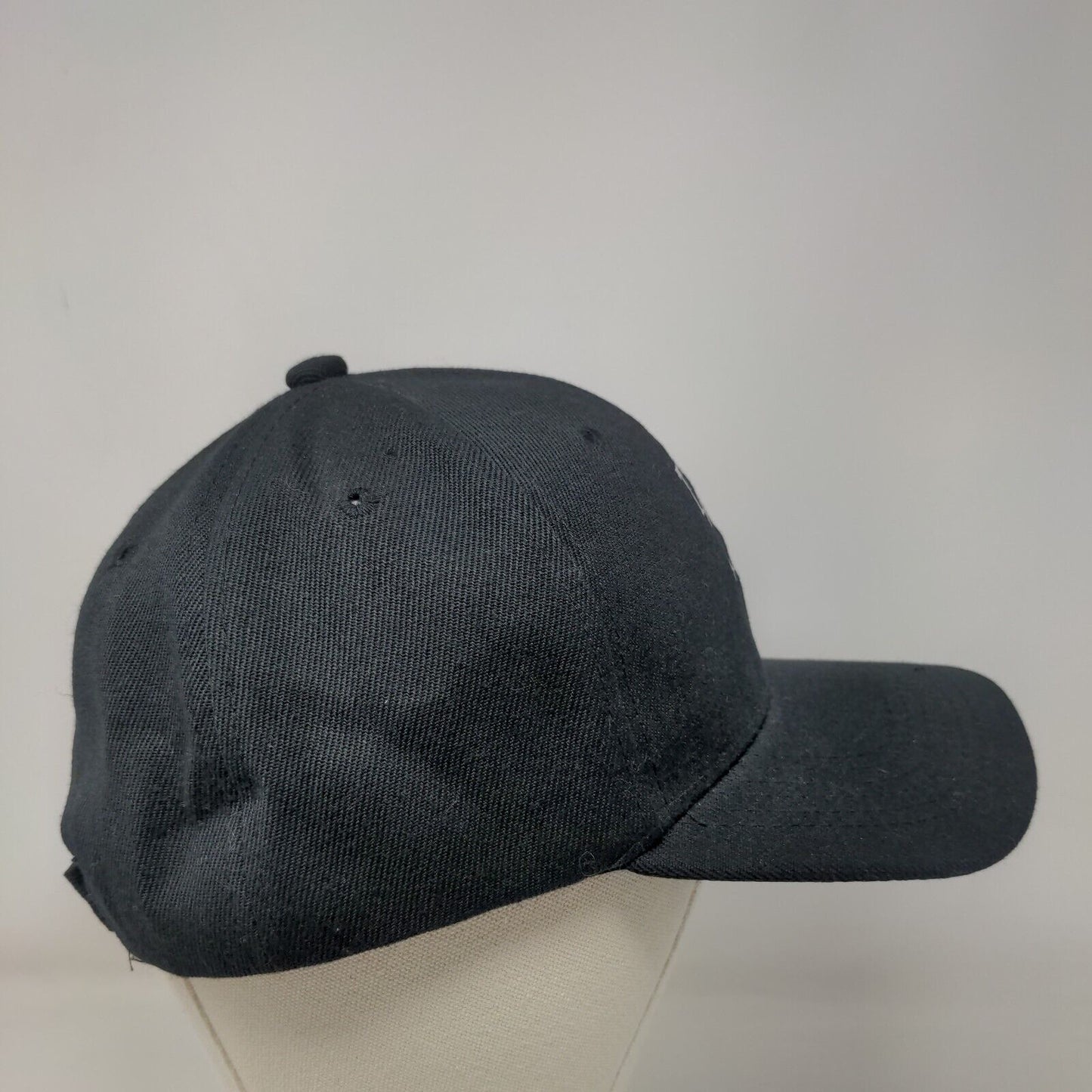 TRS Hotels Strapback Hat Black One Size Adjustable Embroidered 6 Panel