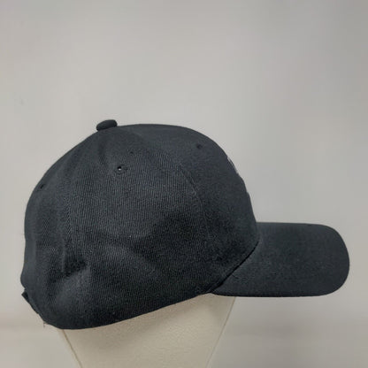 TRS Hotels Strapback Hat Black One Size Adjustable Embroidered 6 Panel
