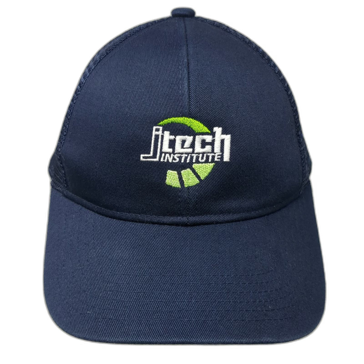 Port Authority Baseball Cap Blue One Size Jtech Institute Mesh Strapback Hat
