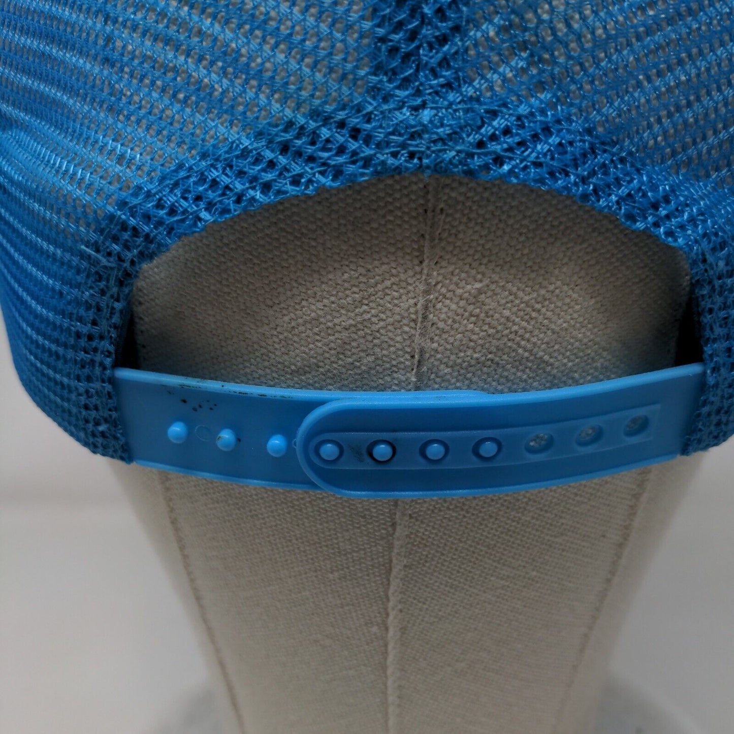 Bride Team Snapback Trucker Hat Blue One Size Adjustable Embroidered Mesh Back
