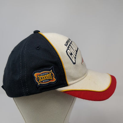 New England Patriots NFL Reebok Super Bowl XXXVIII Champions Hat White One Size