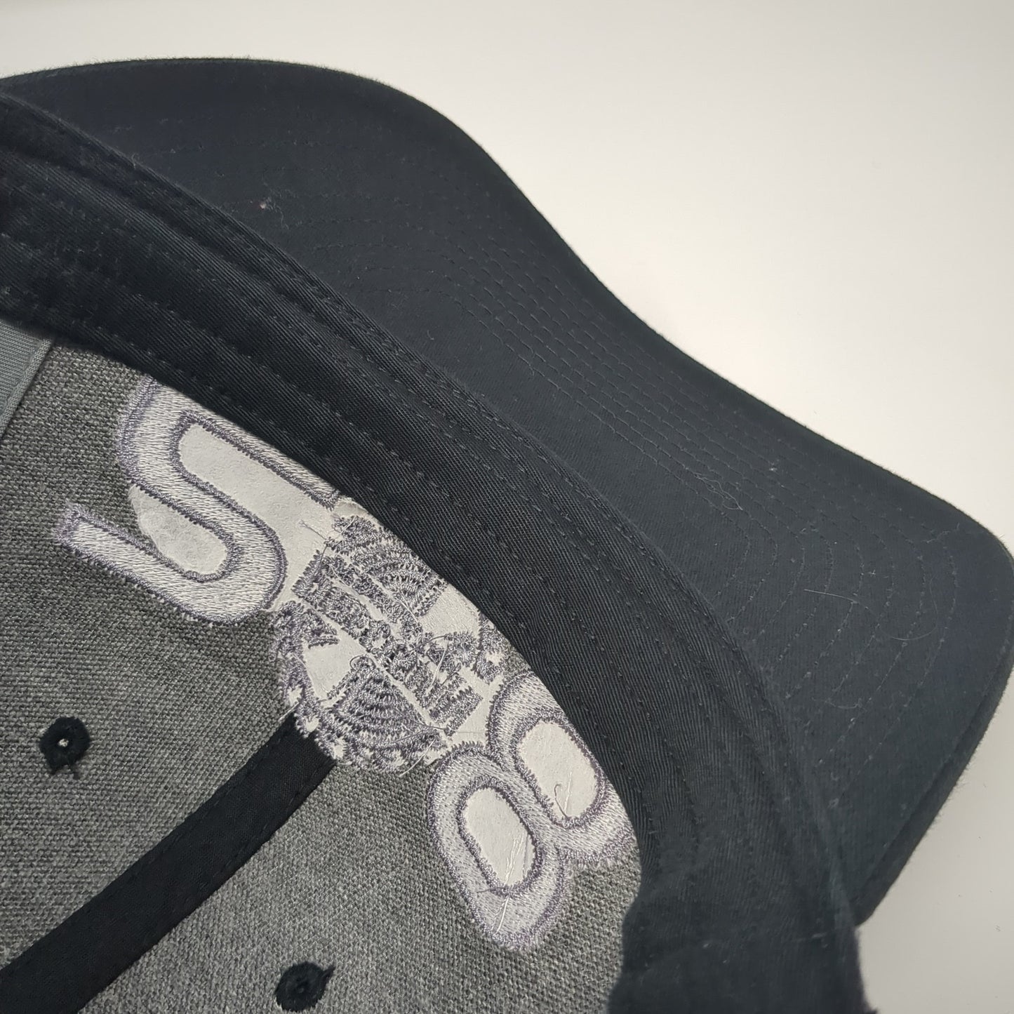 208 Precision Design & Trim Snapback Trucker Hat Black OS Adjustable Richardson