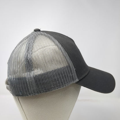 KÜHL Trucker Hat Gray One Size Mesh Back Snapback Mountain Shield Logo Patch