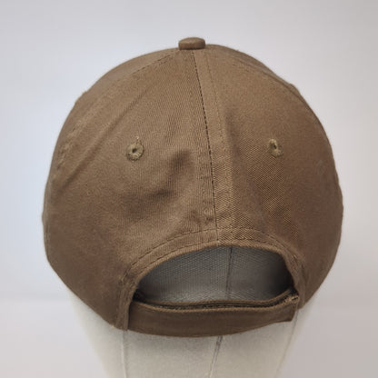 Task Force Seismic Baseball Cap Brown OS Adjustable Embroidered Port & Company