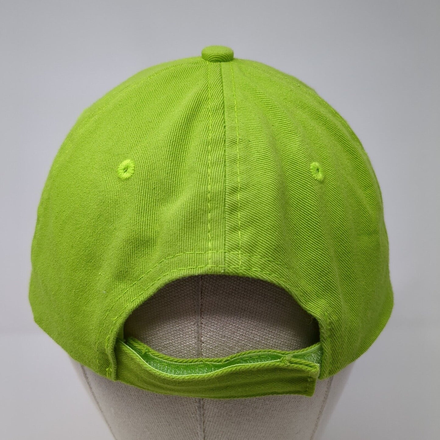 Lowell School Spare Change Drive Strapback Hat Green OSFA Embroidered