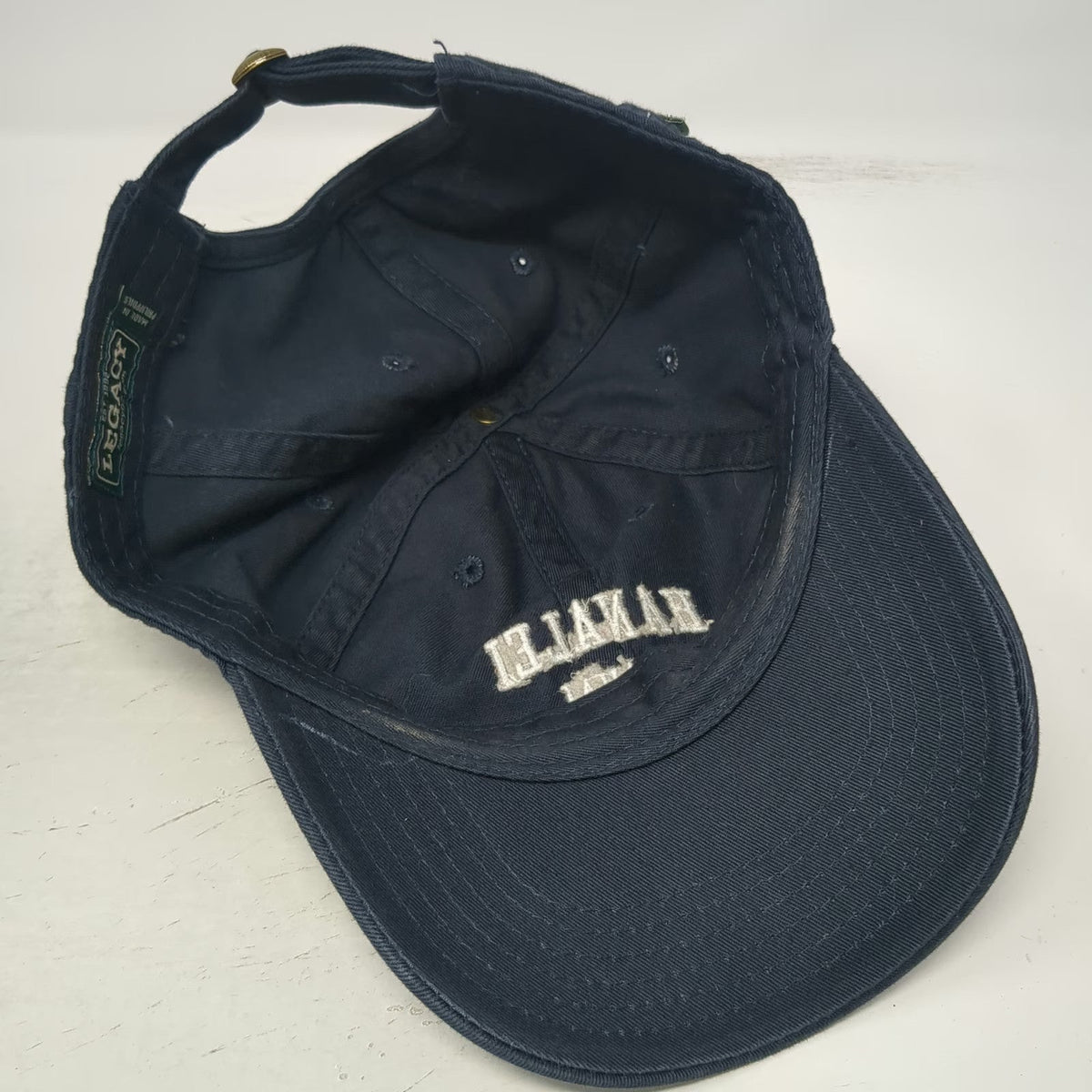 Legacy Baseball Cap Blue One Size Hanalei Kauai Hawaii Cotton Slideback Hat