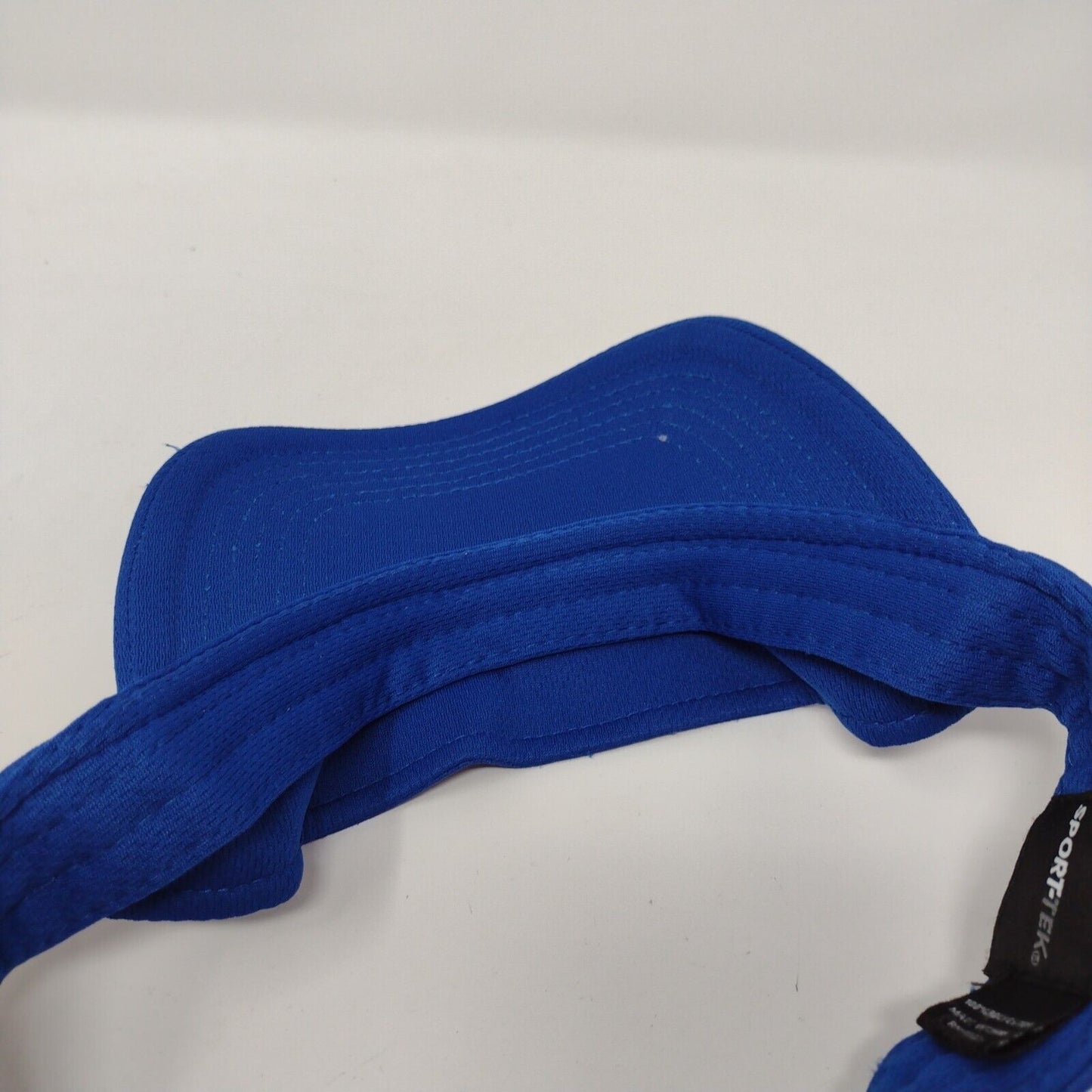 Big Al's Strapback Sun Visor Hat Blue OSFA Adjustable Sport-Tek Polyester